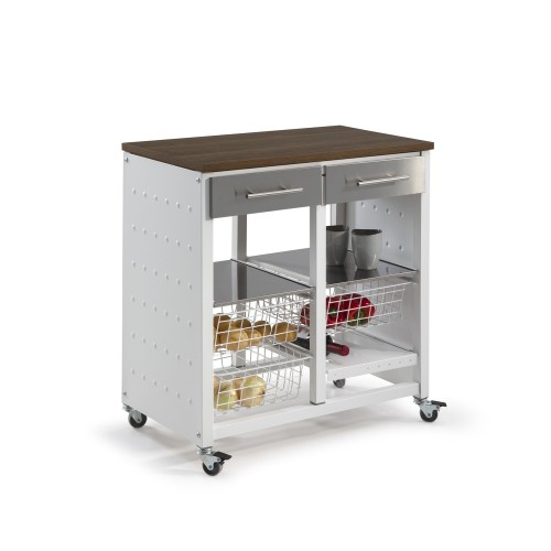 Carrito de cocina BERGEN Cerezo con frutas y vino – Don Hierro Carrito de cocina BERGEN Cerezo con frutas y vino – Don Hierro