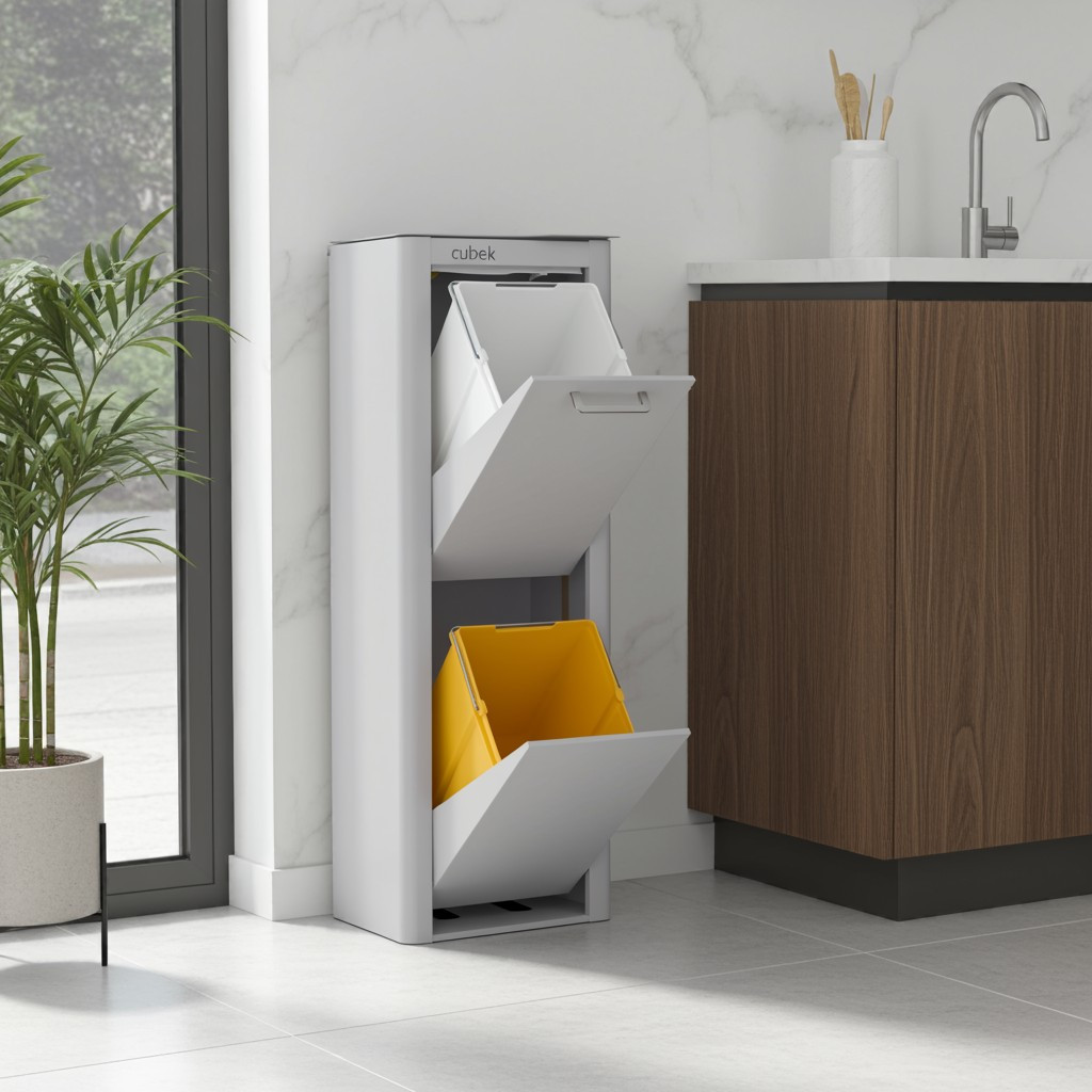 Cubek sorting bin unit