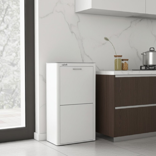 Poubelle cuisine de tri sélectif...