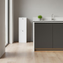 Mobile per raccolta differenziata LUA bianco, design contemporaneo per cucine moderne