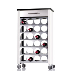 Bottle storage trolley...