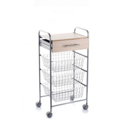 desserte à roulettes